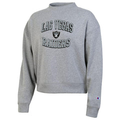 Las Vegas Raiders Champion Women's Triumph Tri-Blend Sweatshirt Gray | NFL