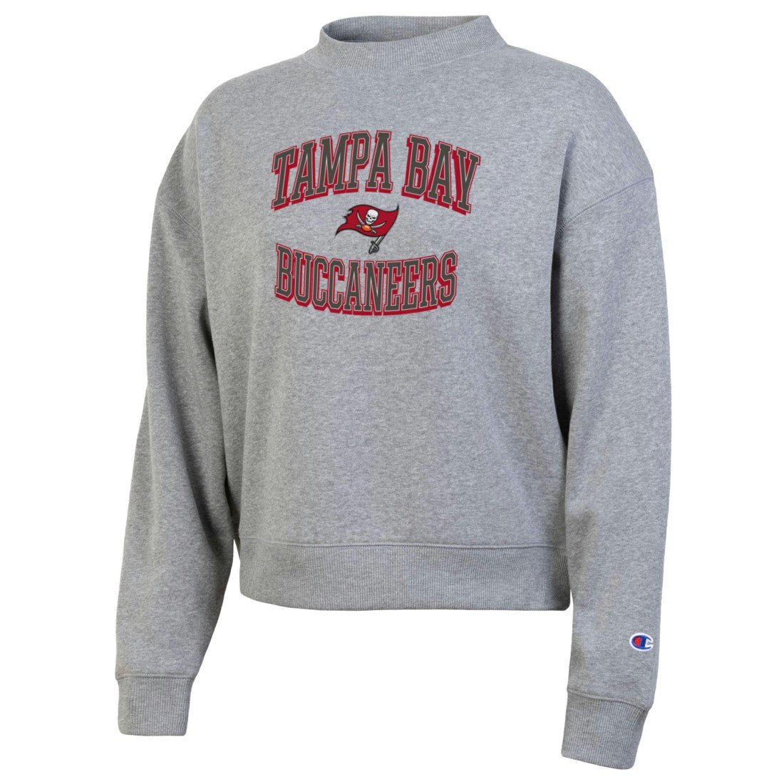 Tampa Bay Buccaneers Champion Women's Triumph Tri-Blend Sweatshirt Gray | NFL