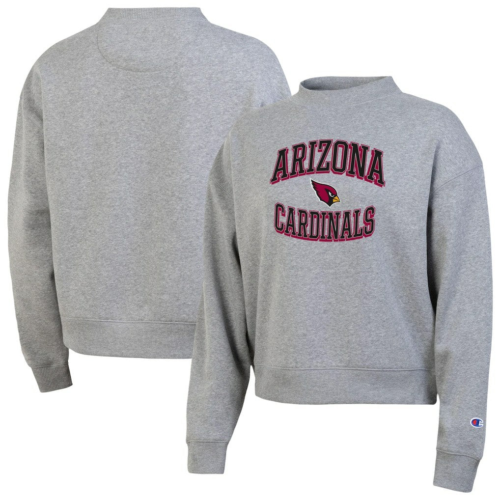 Arizona Cardinals Champion Women's Triumph Tri-Blend Sweatshirt Gray | NFL