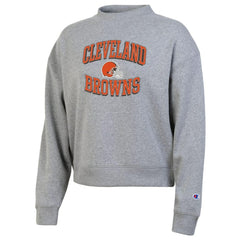 Cleveland Browns Champion Women's Triumph Tri-Blend Sweatshirt Gray | NFL