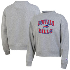 Buffalo Bills Champion Women's Triumph Tri-Blend Sweatshirt Gray | NFL