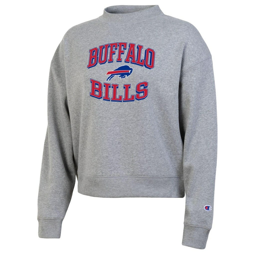 Buffalo Bills Champion Women's Triumph Tri-Blend Sweatshirt Gray | NFL