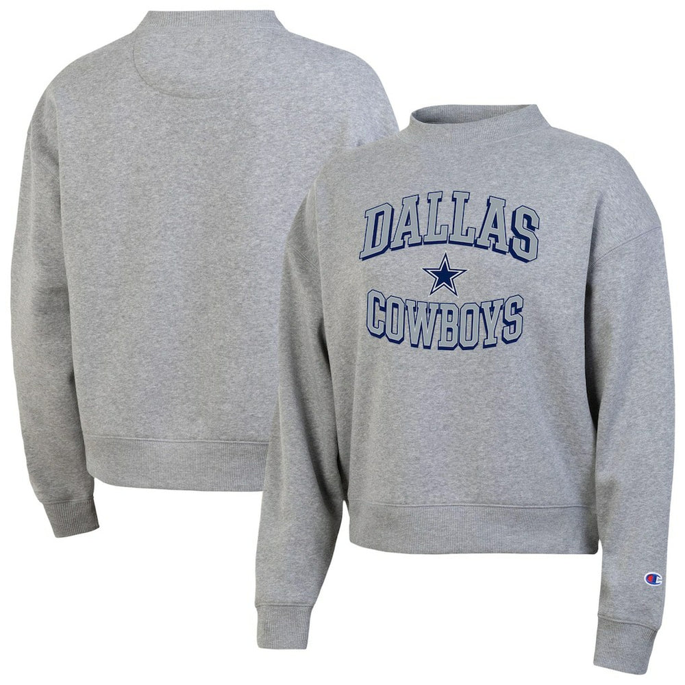Dallas Cowboys Champion Women's Triumph Tri-Blend Sweatshirt Gray | NFL