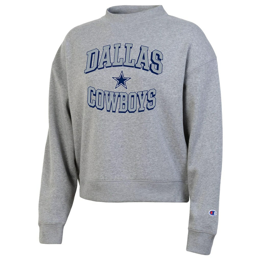 Dallas Cowboys Champion Women's Triumph Tri-Blend Sweatshirt Gray | NFL