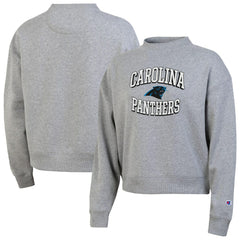 Carolina Panthers Champion Women's Triumph Tri-Blend Sweatshirt Gray | NFL