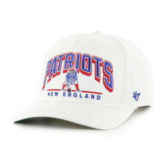 New England Patriots '47 Coltrane Throwback Rope Hitch Adjustable Hat White | 47 brand
