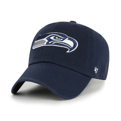 Seattle Seahawks '47 Clean Up Adjustable Hat College Navy | 47 brand
