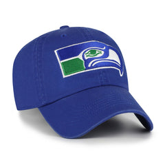 Seattle Seahawks '47 Clean Up Throwback Adjustable Hat Royal | 47 brand