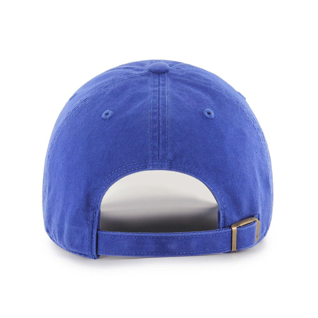 New England Patriots '47 Throwback Clean Up Adjustable Hat Royal | 47 brand