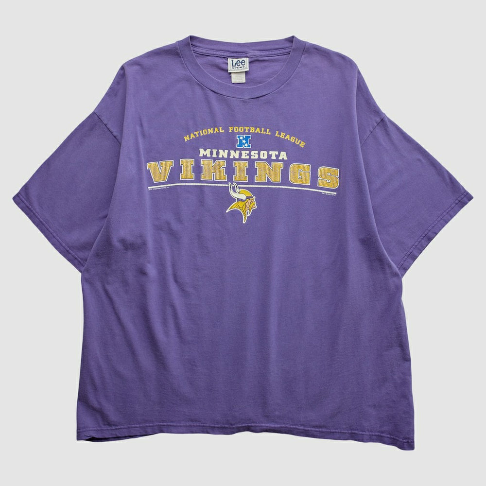 Minnesota Vikings Lee Apparel 2000s T-shirt Purple Vintage | Fanatics