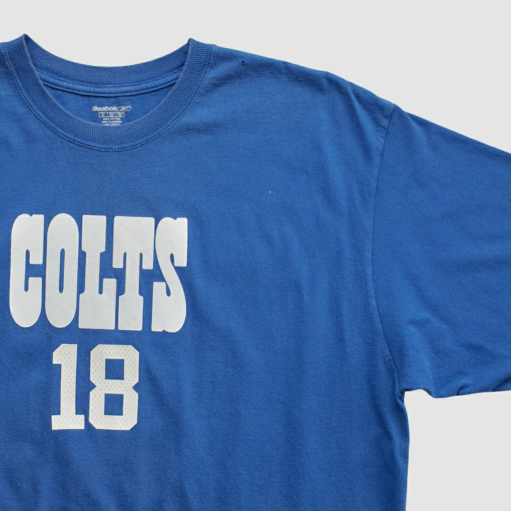 Indianapolis Colts Reebok 2010s T-shirt Blue Vintage | Fanatics