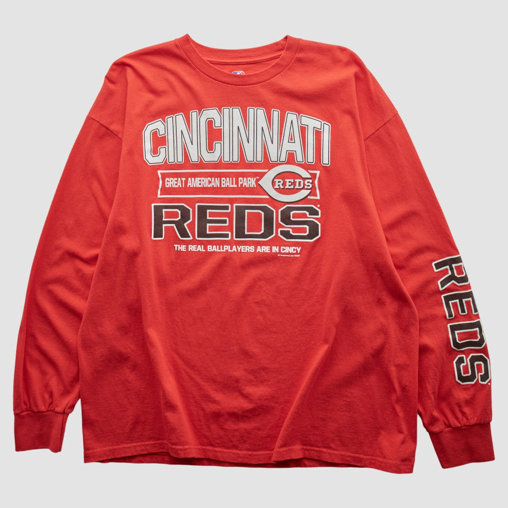 Cincinnati Reds Genuine Merchandise 2000s Long Sleeve T-shirt - MLB