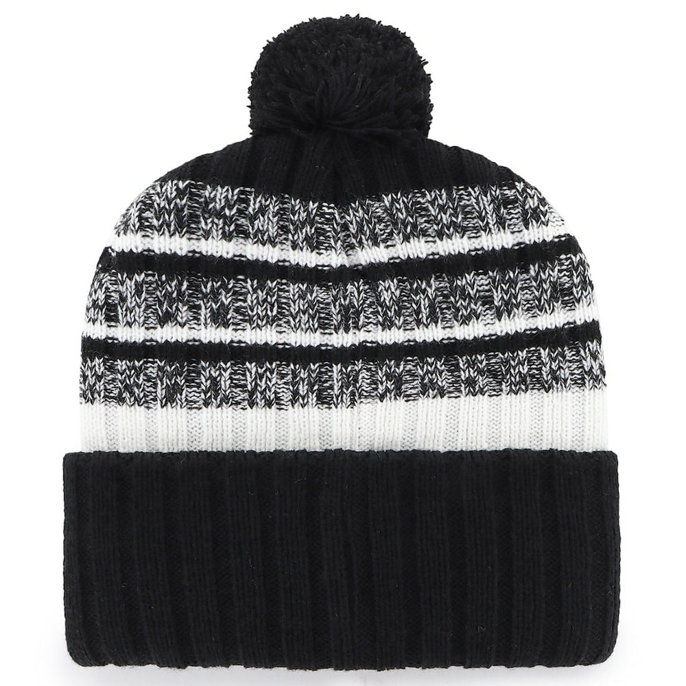 New England Patriots '47 2025 AFC Champions Tavern Cuffed Knit Hat with Pom Black | NFL