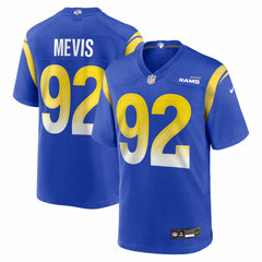 Harrison Mevis Los Angeles Rams Team Game Jersey Royal | Nike for Sale