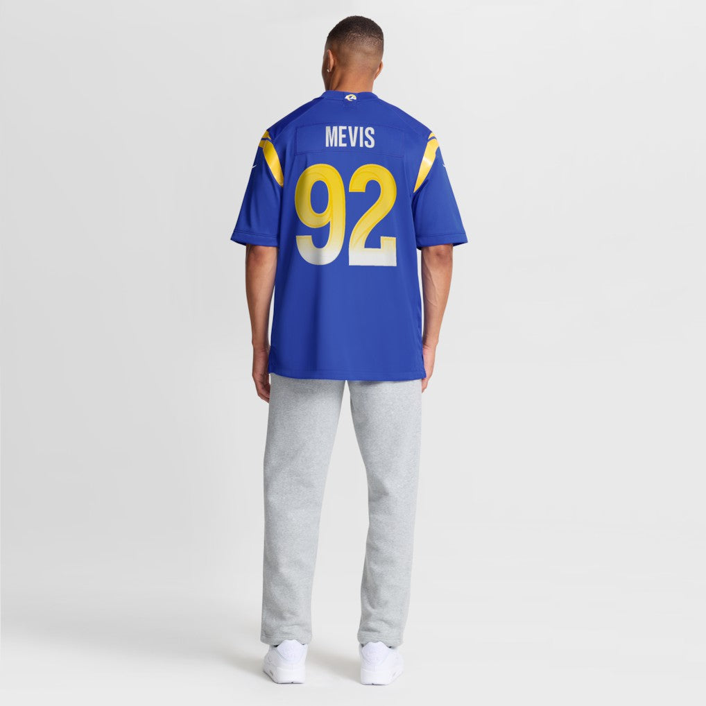 Harrison Mevis Los Angeles Rams Team Game Jersey Royal | Nike for Sale