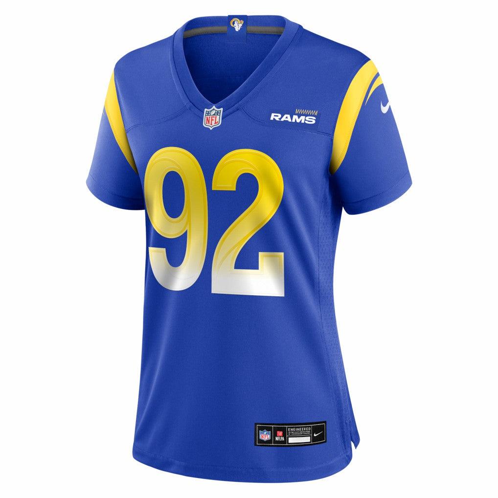 Harrison Mevis Los Angeles Rams Women's Team Game Jersey Royal | Nike for Sale