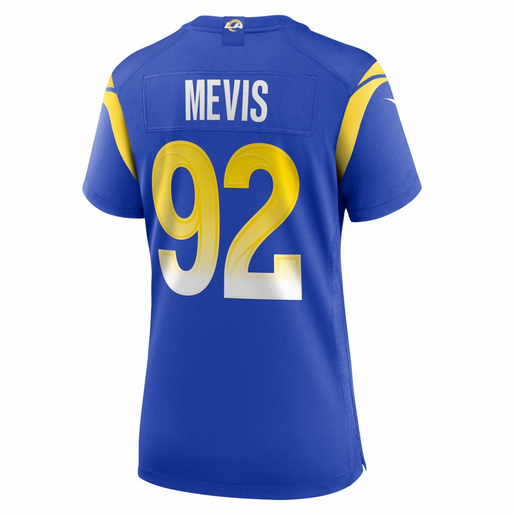 Harrison Mevis Los Angeles Rams Women's Team Game Jersey Royal | Nike for Sale
