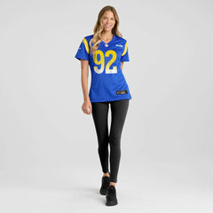 Harrison Mevis Los Angeles Rams Women's Team Game Jersey Royal | Nike for Sale