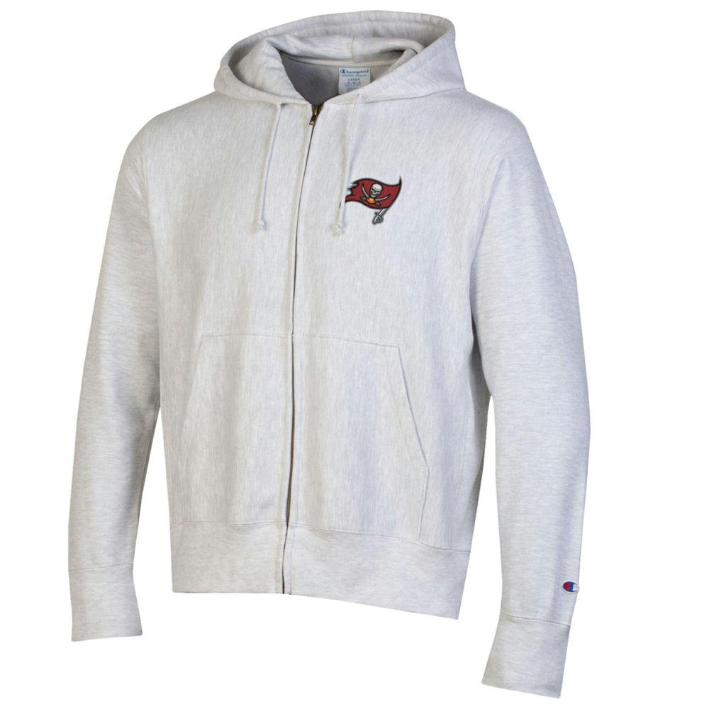 Tampa Bay Buccaneers Champion Reverse Weave Full-Zip Hoodie Gray | NFL