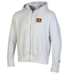 Cincinnati Bengals Champion Reverse Weave Full-Zip Hoodie Gray | NFL