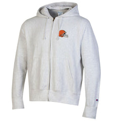 Cleveland Browns Champion Reverse Weave Full-Zip Hoodie Gray | NFL