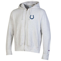 Indianapolis Colts Champion Reverse Weave Full-Zip Hoodie Gray | NFL