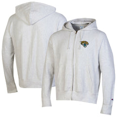 Jacksonville Jaguars Champion Reverse Weave Full-Zip Hoodie Gray | NFL