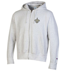 New Orleans Saints Champion Reverse Weave Full-Zip Hoodie Gray | NFL