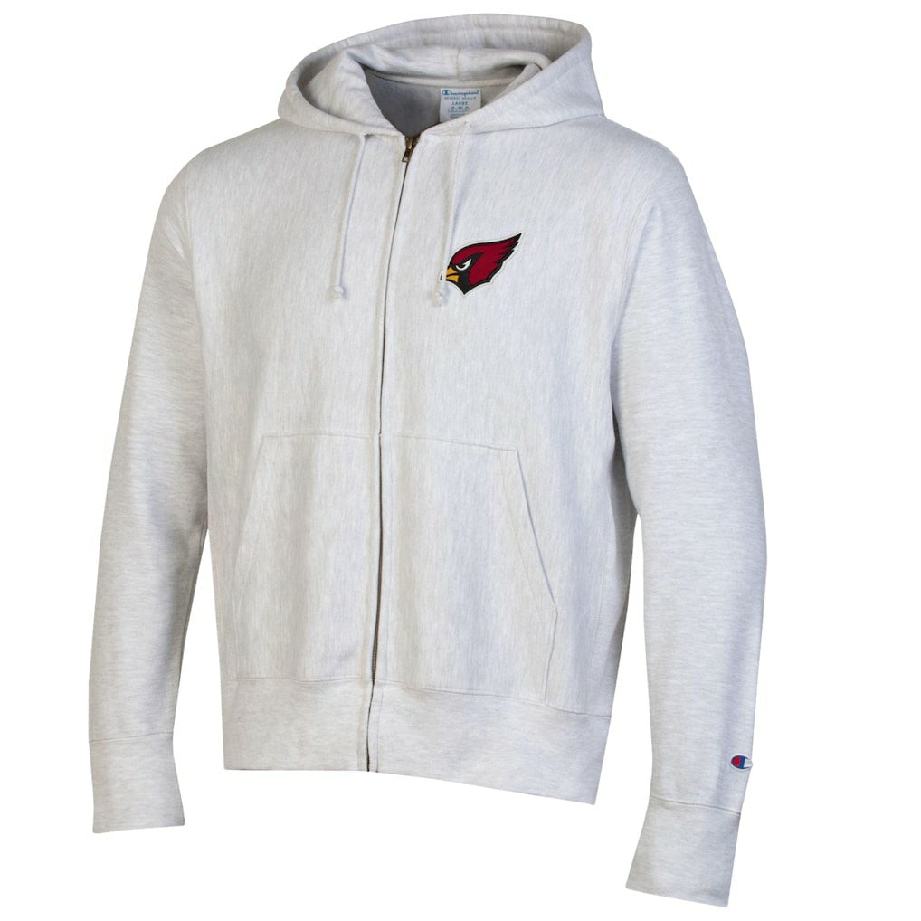 Arizona Cardinals Champion Reverse Weave Full-Zip Hoodie Gray | NFL