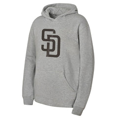 San Diego Padres Outerstuff Youth Primary Logo Fleece Hoodie - MLB