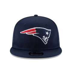 New England Patriots New Era Super Bowl LX Side Patch 9FIFTY Snapback Hat Navy | NFL