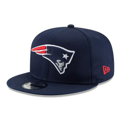 New England Patriots New Era Super Bowl LX Side Patch 9FIFTY Snapback Hat Navy | NFL