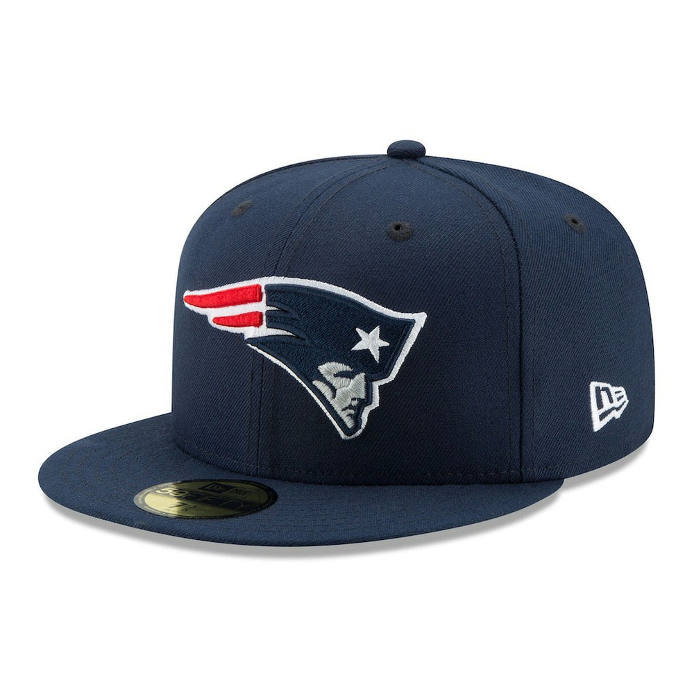 New England Patriots New Era Super Bowl LX Side Patch 59FIFTY Fitted Hat Navy | NFL