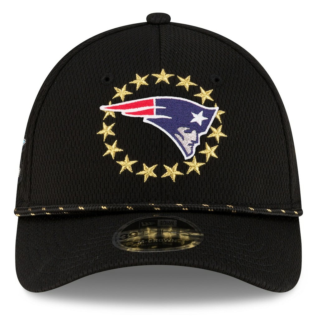 New England Patriots New Era Super Bowl LX 39THIRTY M-Crown Rope Flex Hat Black | NFL