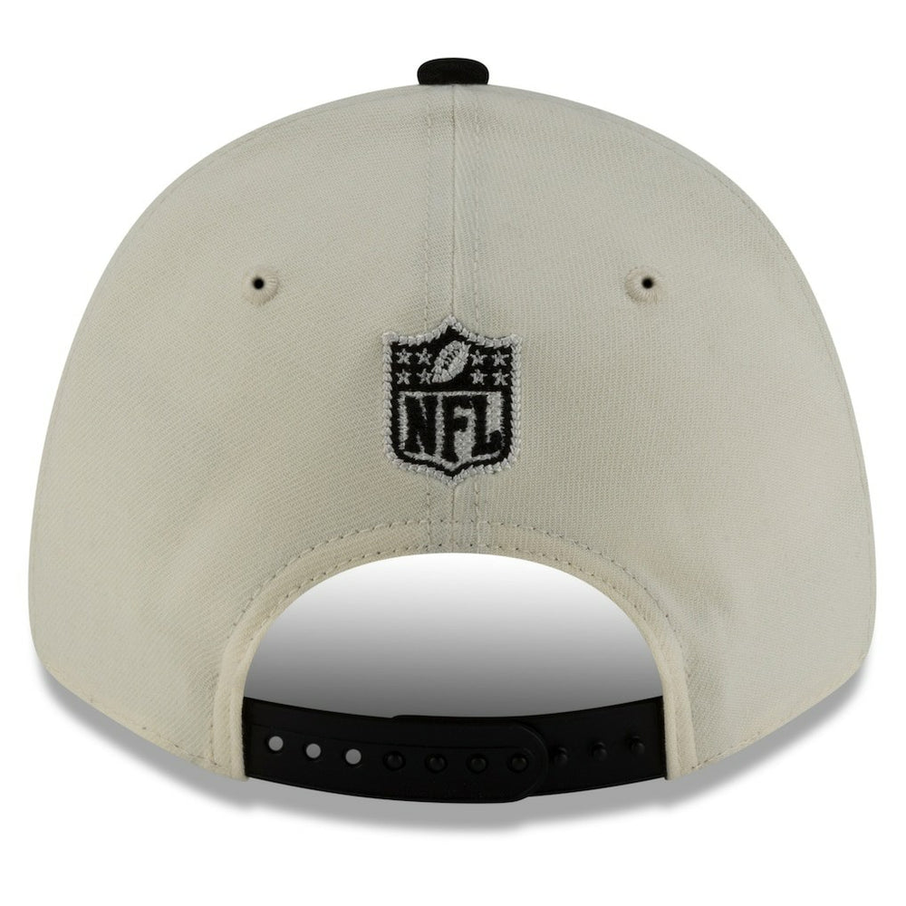 New England Patriots New Era Super Bowl LX 9FORTY Adjustable Hat Cream/Black | NFL