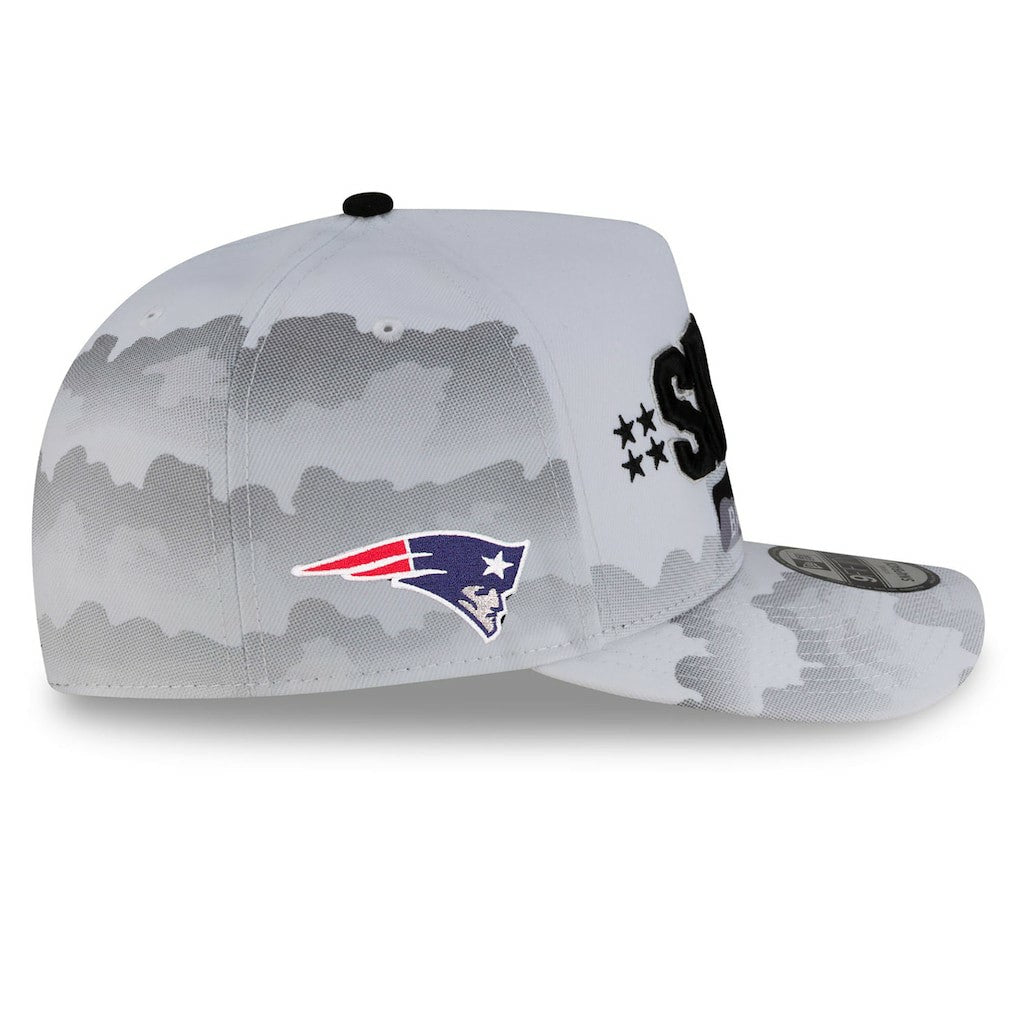 New England Patriots New Era Super Bowl LX Tarmac 9FIFTY Snapback Hat White | NFL