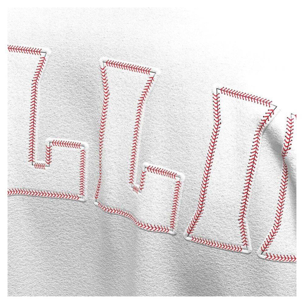 Philadelphia Phillies Fanatics Women's Baseball Stitch Spirit Jersey Long Sleeve T-Shirt - MLB