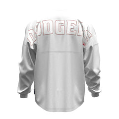 Los Angeles Dodgers Fanatics Women's Baseball Stitch Spirit Jersey Long Sleeve T-Shirt - MLB