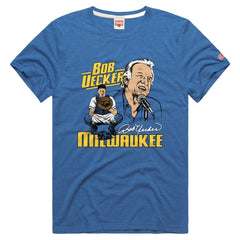 Milwaukee Brewers Homage Tri-Blend Hyperlocal T-Shirt - MLB