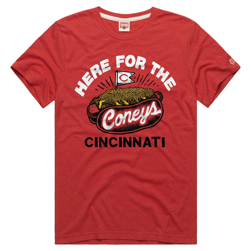 Cincinnati Reds Homage Tri-Blend Hyperlocal T-Shirt - MLB