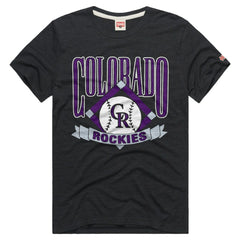 Colorado Rockies Homage Tri-Blend Hyperlocal T-Shirt - MLB
