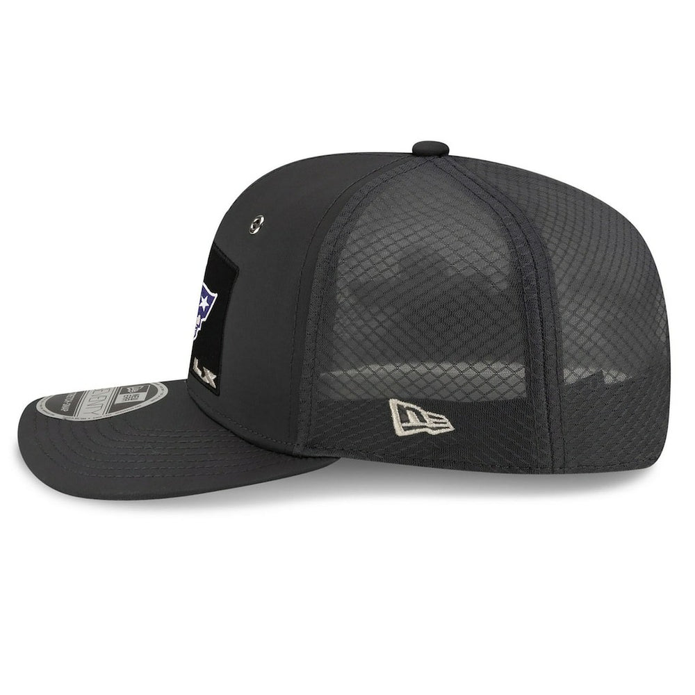 New England Patriots New Era Super Bowl LX Opening Night 9SEVENTY Adjustable Hat Charcoal | NFL