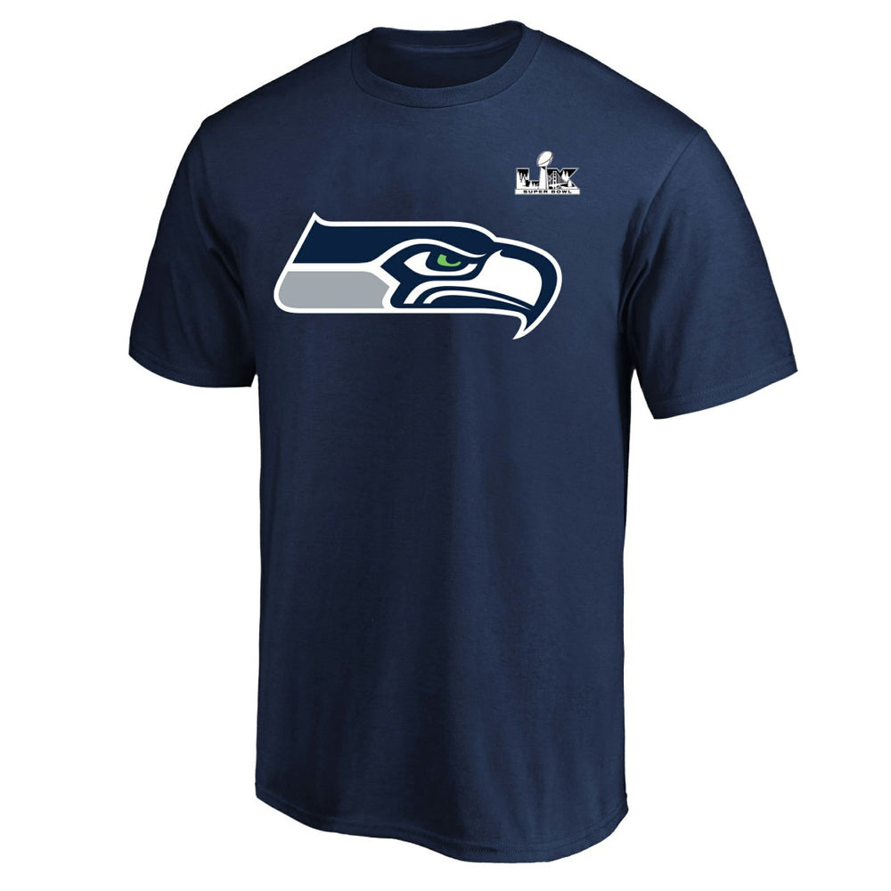 Jaxon Smith-Njigba Seattle Seahawks Super Bowl LX Patch Big & Tall Name & Number T-Shirt College Navy | Fanatics