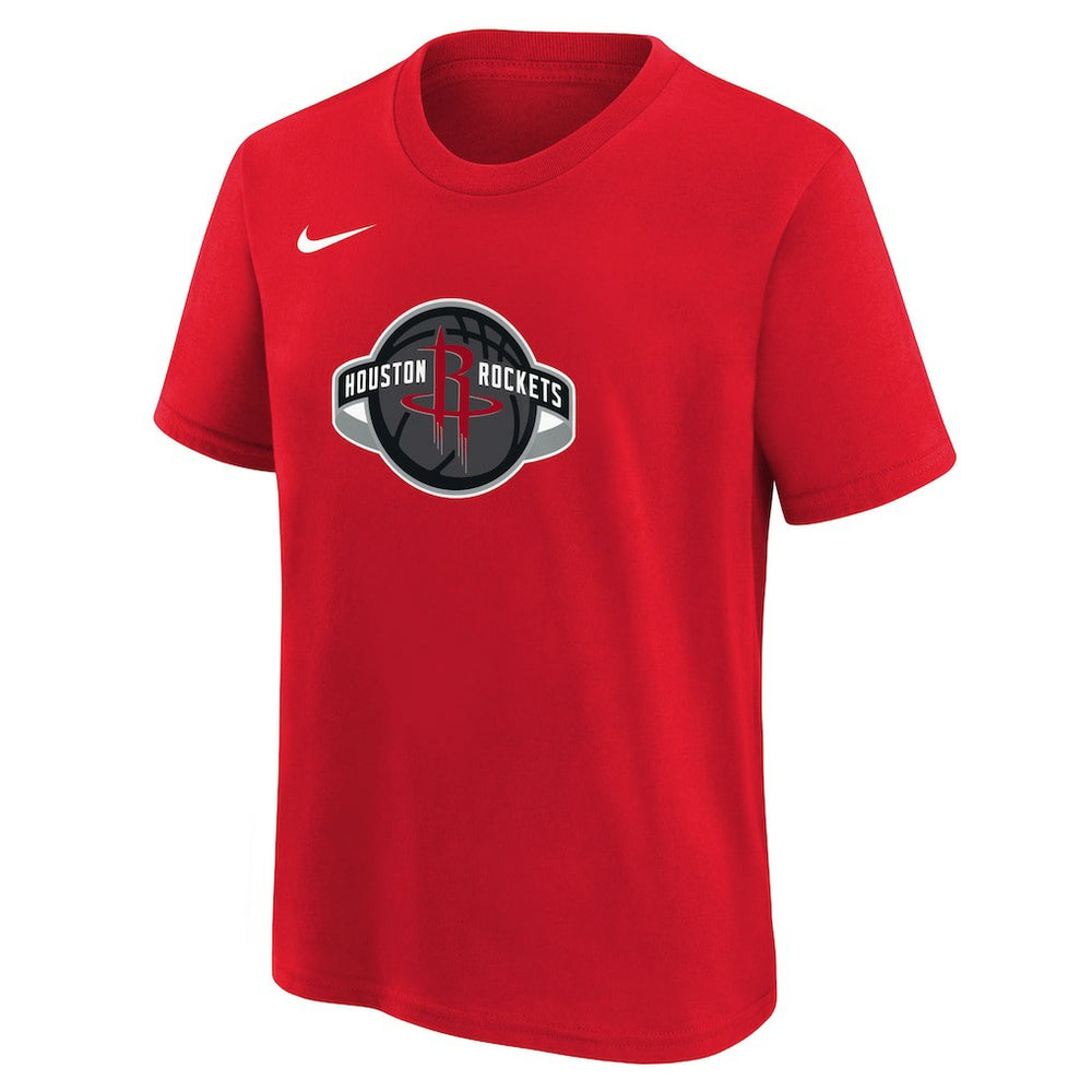 Houston Rockets Youth Team Essential Logo T-Shirt Red - NBA