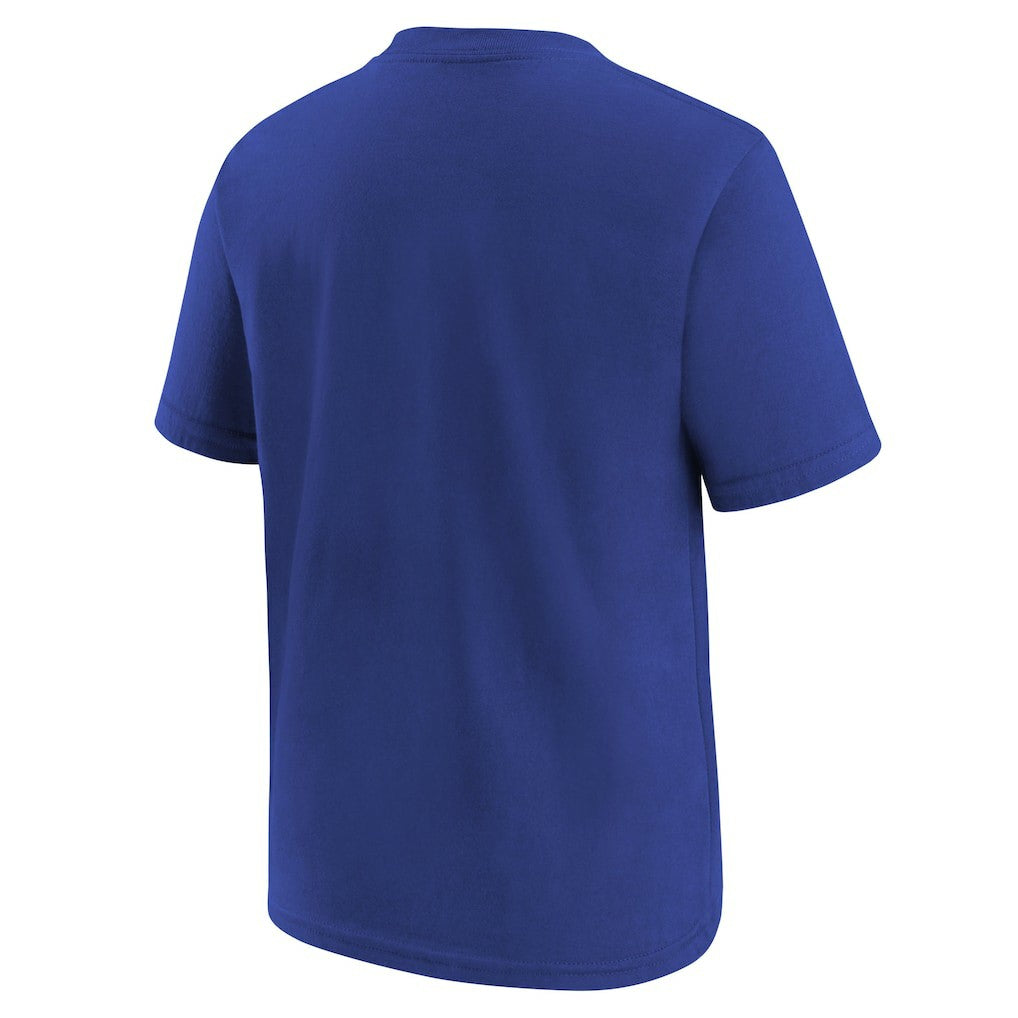 Golden State Warriors Youth Team Essential Logo T-Shirt Royal - NBA
