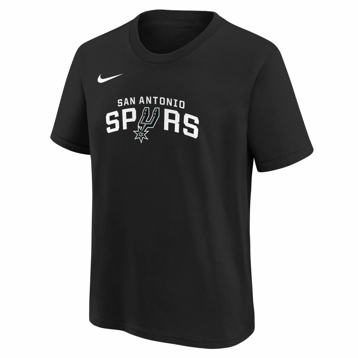 San Antonio Spurs Youth Team Essential Logo T-Shirt Black - NBA
