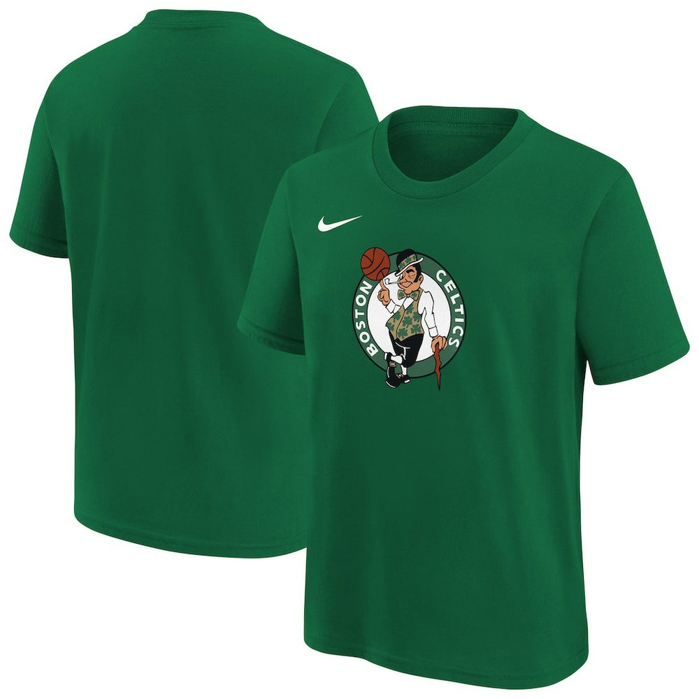 Boston Celtics Youth Team Essential Logo T-Shirt Kelly Green - NBA