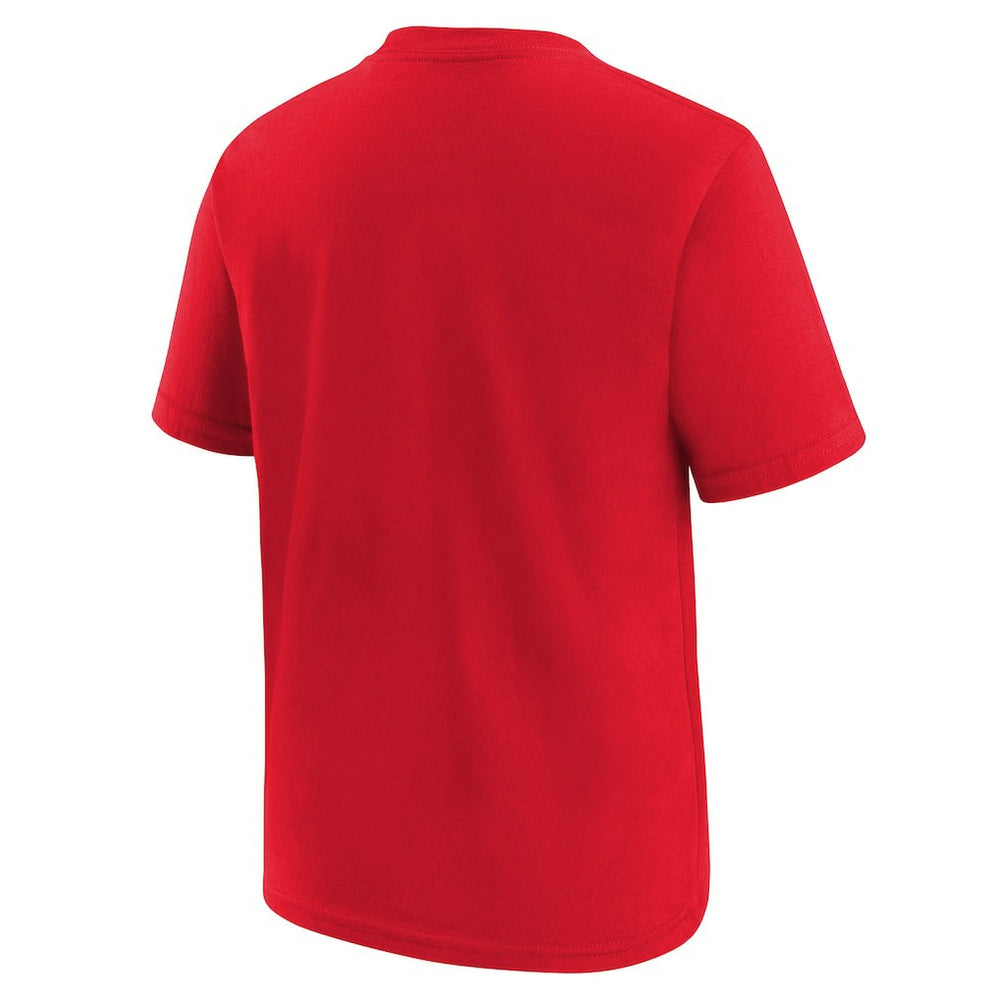 Chicago Bulls Youth Team Essential Logo T-Shirt Red - NBA