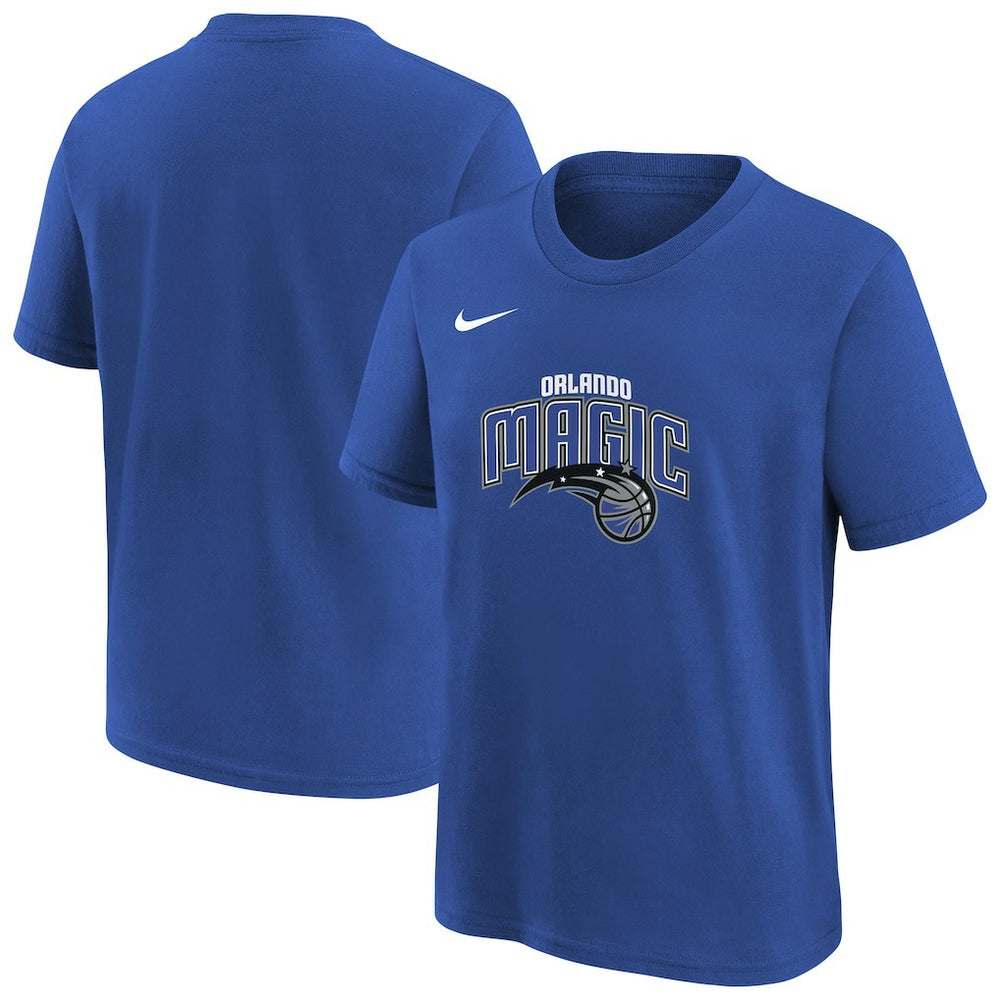 Orlando Magic Youth Team Essential Logo T-Shirt Blue - NBA
