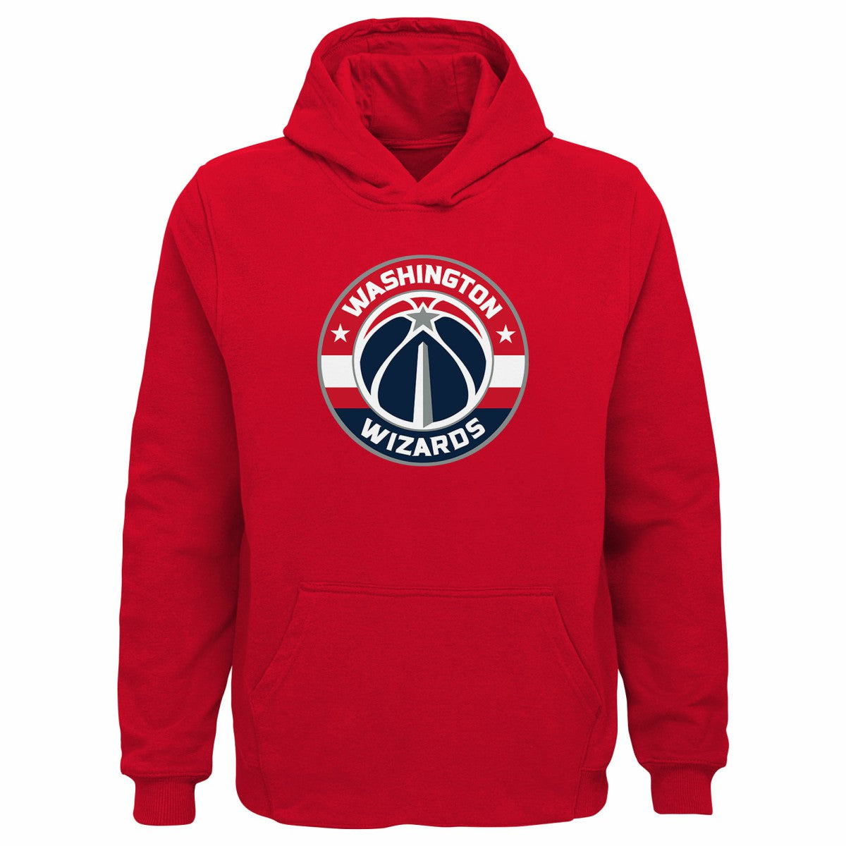 Washington Wizards Outerstuff Youth Primary Logo Pullover Hoodie Red - NBA